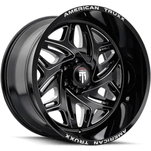 American Truxx – EUPHORIA – Black – 20″x10″ -19mm – Summer Wheels – AT1914-2183BM